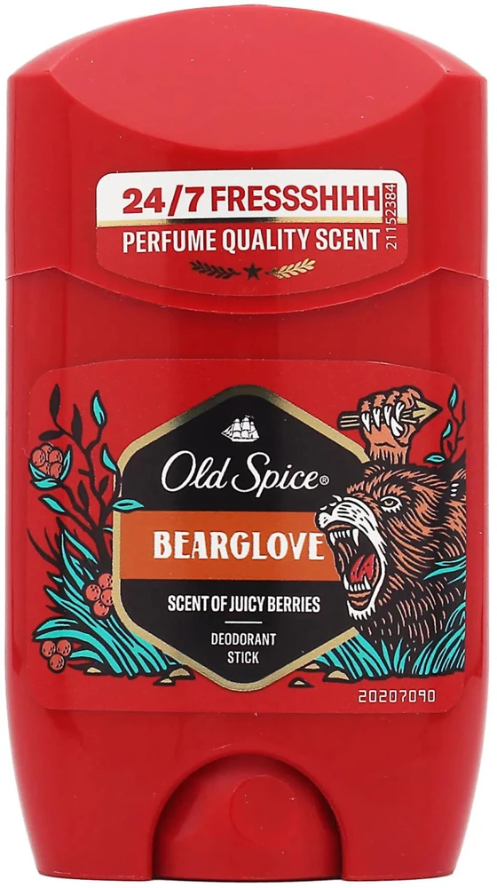 Old Spice Bearglove Deostick pieštukinis dezodorantas vyrams, 50 ml