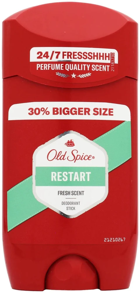 Old Spice Restart Dezodorantas Stick pieštukinis dezodorantas vyrams, 65 ml