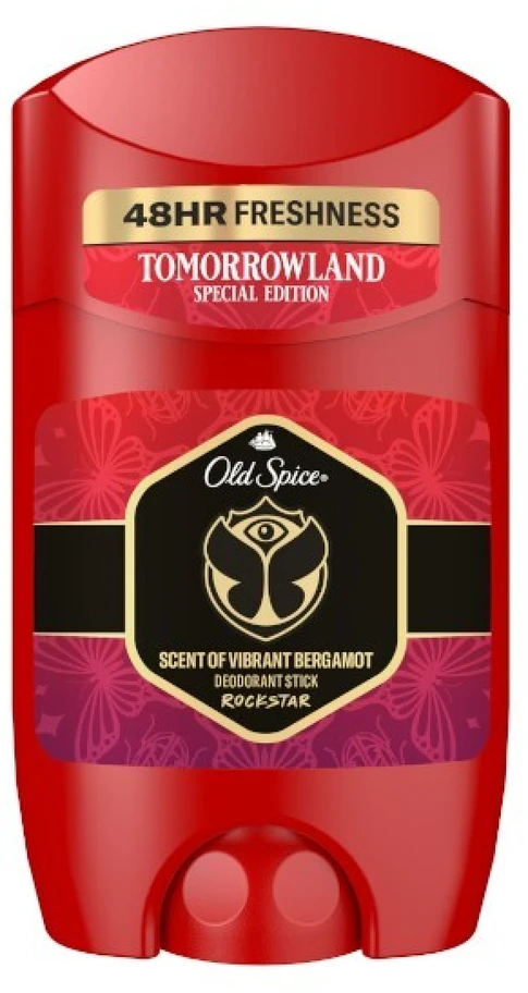 Old Spice Tomorrowland Rockstar dezodorantas, raudona pakuotė