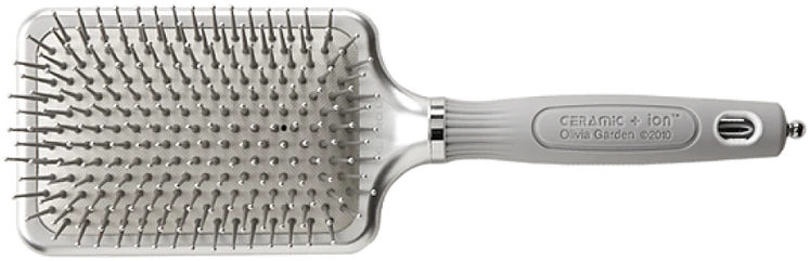 Olivia Garden Ceramic + Ion XL Pro Paddle Large didelis plaukų šepetys
