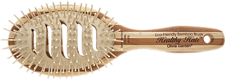 Plaukų šepetys Olivia Garden Bamboo Touch Detangle Combo S