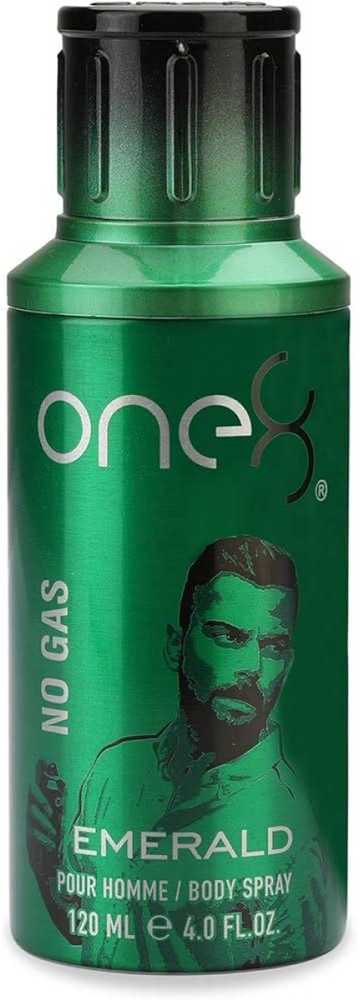 One 8 Emerald No Gas Scented Purškiklis For Men, 120 ml