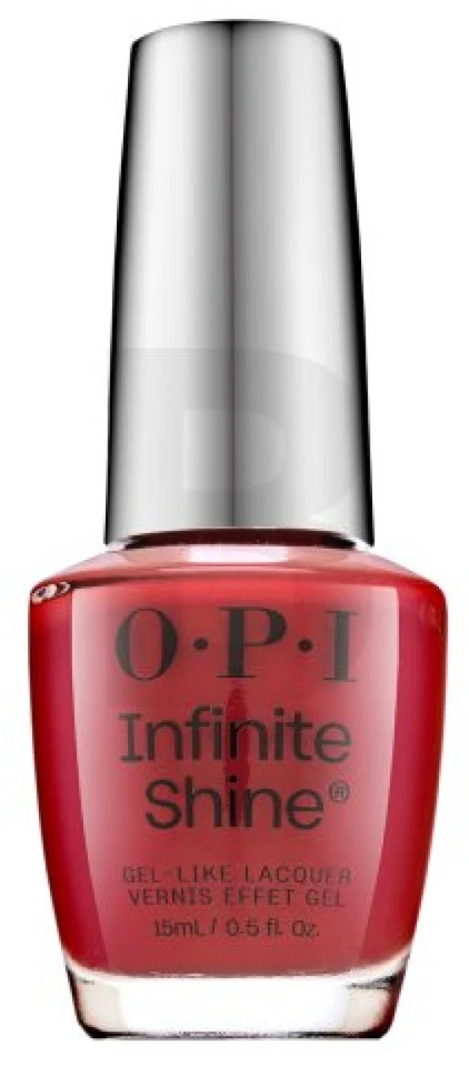 OPI Infinite Shine Gel-Like Lacquer Big Apple Raudona, 15 ml
