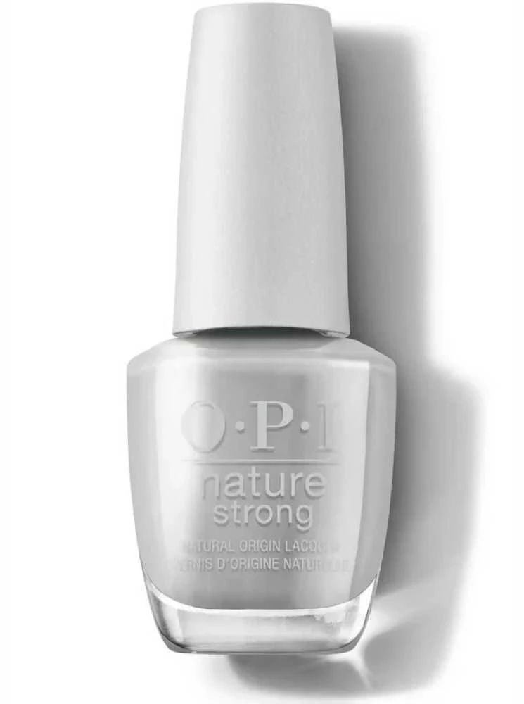 OPI Nature Strong „Dawn Of A New Gray“ buteliukas, 15 ml