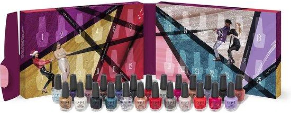 Opi Terribly Nice Makeup Advent Calendar nagų lakų advento kalendorius, 25 × 3,75 ml