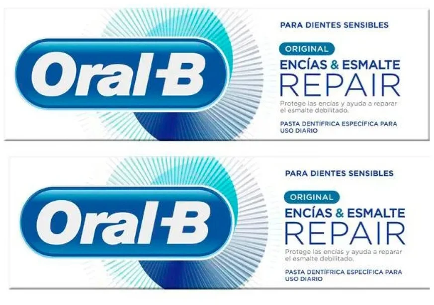 Oral-B DUPLO Gums - Enamel Repair Original 2x100ml balinamoji dantų pasta