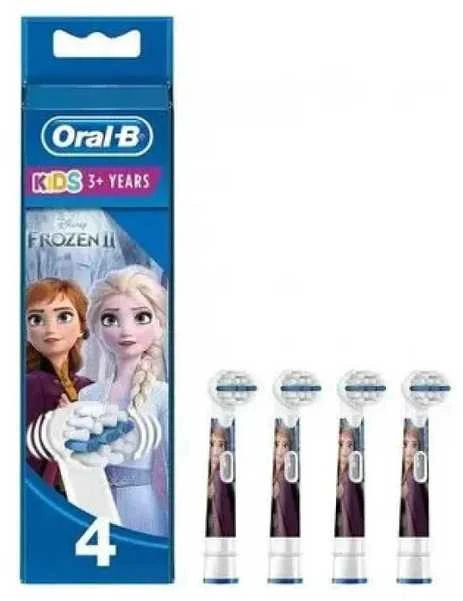 Oral-B Kids Frozen Replacement Heads dantų šepetėlio galvutės, 4 vnt.