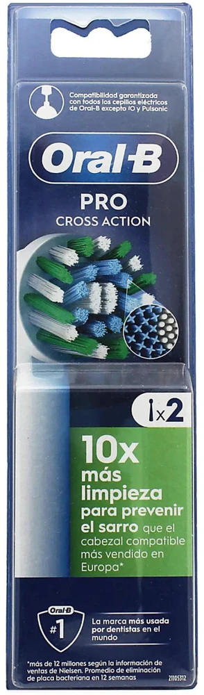 „Oral-B EB50RB CrossAction“ 2 vnt.