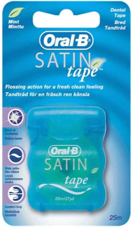 Dantų siūlas Oral-B Satin Tape Mint 25 m