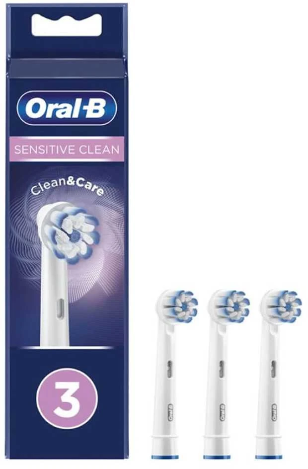 Oral-B Jautrus Clean Replacement Brushes dantų šepetėlio galvutės, 3 vnt.