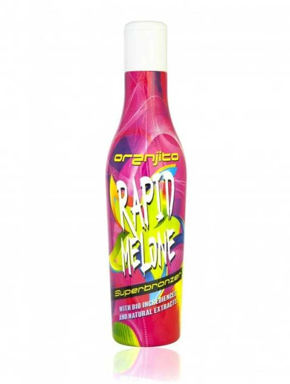 Oranjito Rapid Melone Superbronzer Tanning milk for the solarium 200 ml įdegi skatinanti priemonė soliariumui