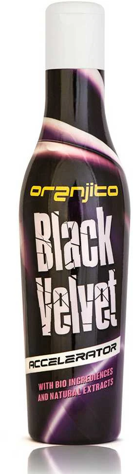 Oranjito Solarium tanning lotion (Juodas Velvet Accelerator) 200 ml įdegi skatinanti priemonė soliariumui