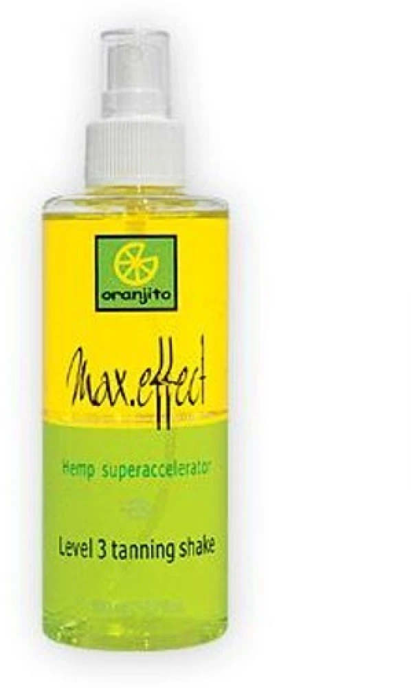 Oranjito Dviejų komponentų apsauginis purškiklis nuo saulės iki 3 lygio (kanapių "Superaccelerator") 200 ml