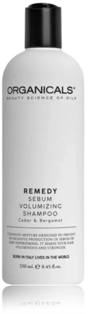 Organicals Remedy Sebum Volumizing Šampūnas apimties suteikiantis šampūnas plaukams, 250 ml