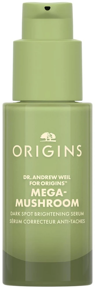 Origins Dr. Weil Mega-Mushroom Dark Spot Brightening Serum veido serumas odos netobulumams šalinti, 30 ml