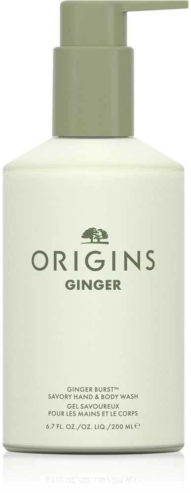 Origins Ginger Burst Savory Kūno prausiklis dušo želė rankoms ir kūnui, 200 ml
