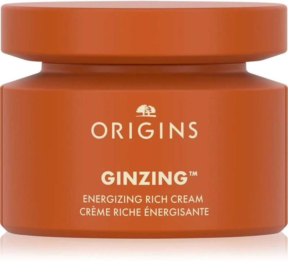 Origins Ginzing Energizing Rich Kreminis gaivinamasis drėkinamasis kremas sausai odai, 50 ml