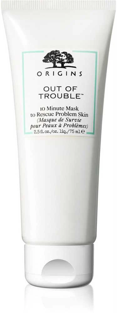 Origins Out Of Trouble-10 Minute Mask To Rescue Problem Skin intensyvaus ir greito poveikio grožį paryškinanti kaukė, 75 ml