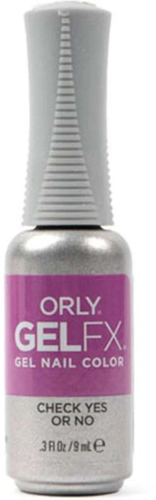 Orly Gelfx Gel Nagų lakas Semi-Permanent Semi-Permanent Nagų lakas Check Yes Or No, 9 ml