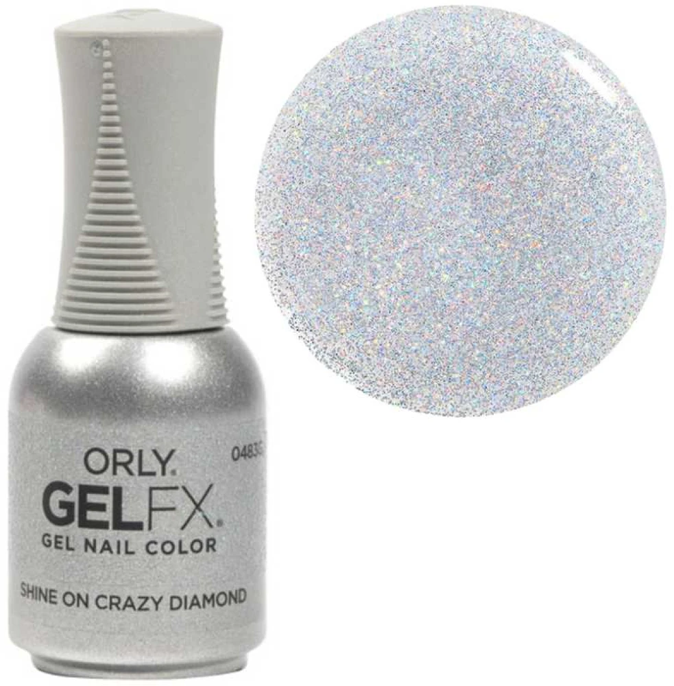 Orly Gelfx Glitter Semi-Permanent Nagų lakas Shine On Crazy Diamond, 18 ml