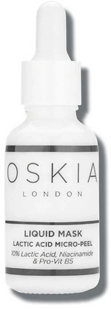Oskia Liquid Mask Lactic Acid Micro-Peel naktinis veido šveitiklis, 30 ml