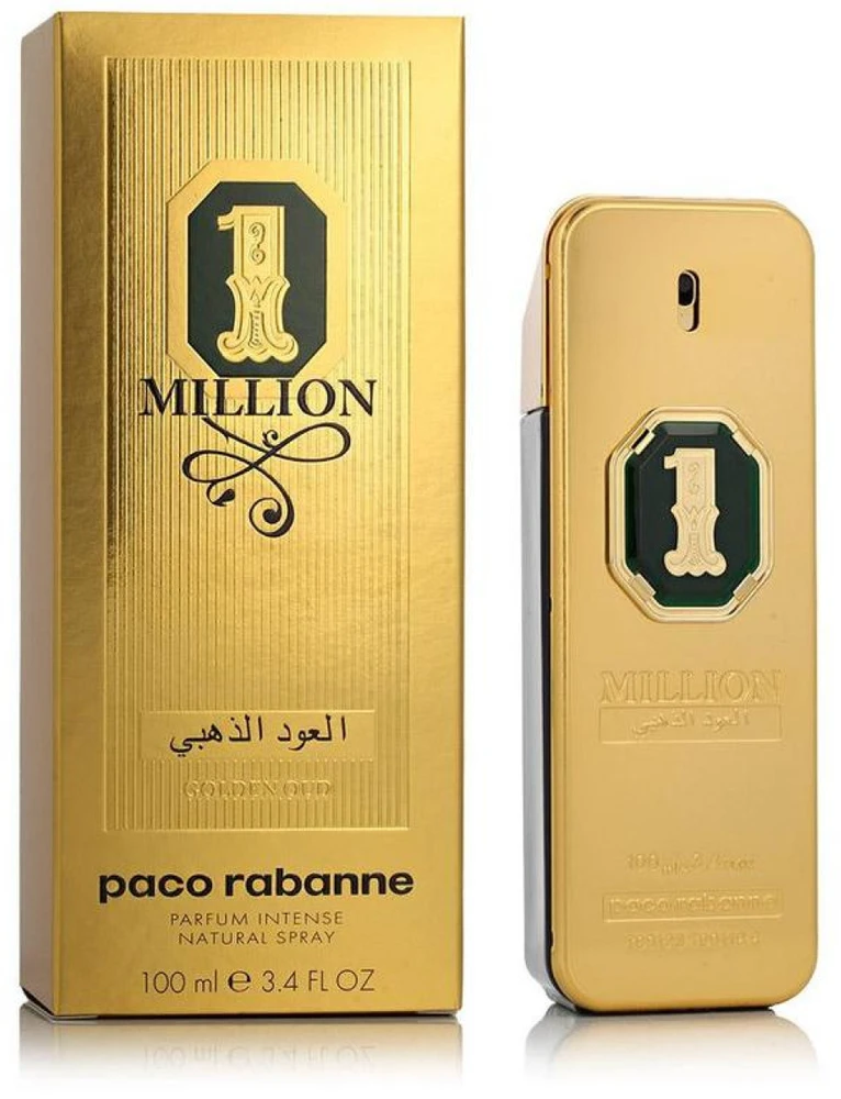 Paco Rabanne 1 Million Golden Oud PP kvepalai vyrams, 100 ml