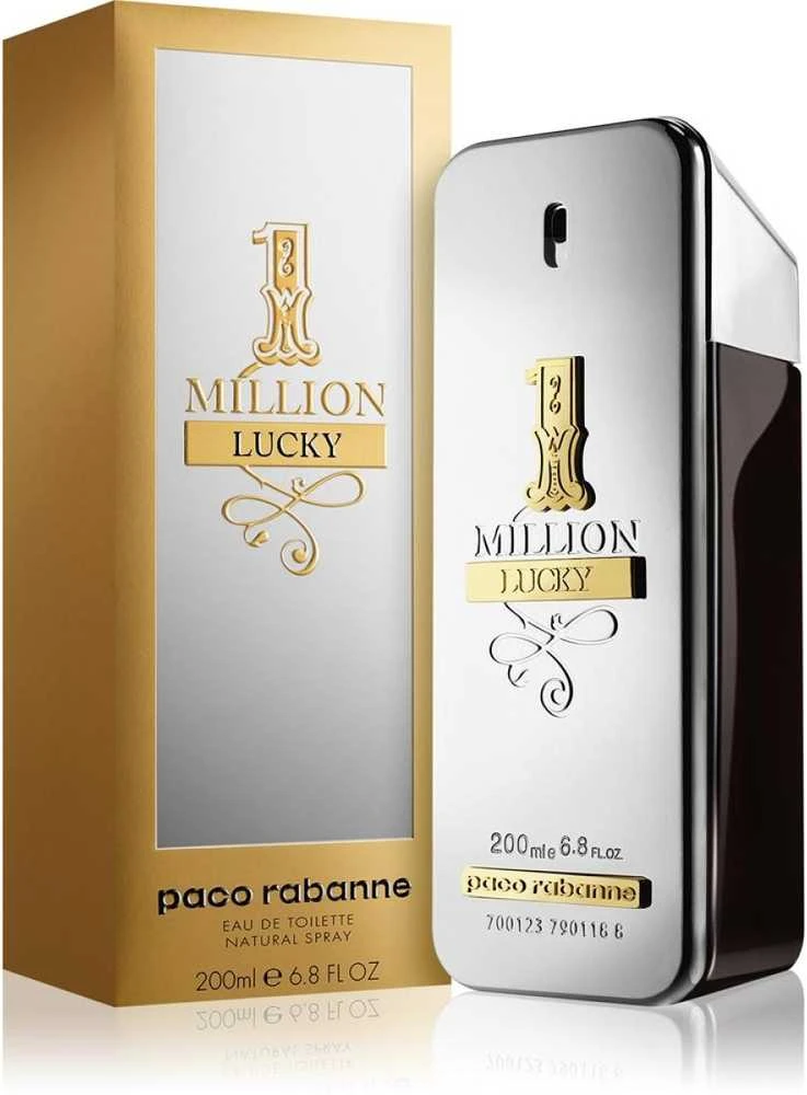 Paco Rabanne 1 Million Lucky EDT tualetinis vanduo vyrams, 200 ml