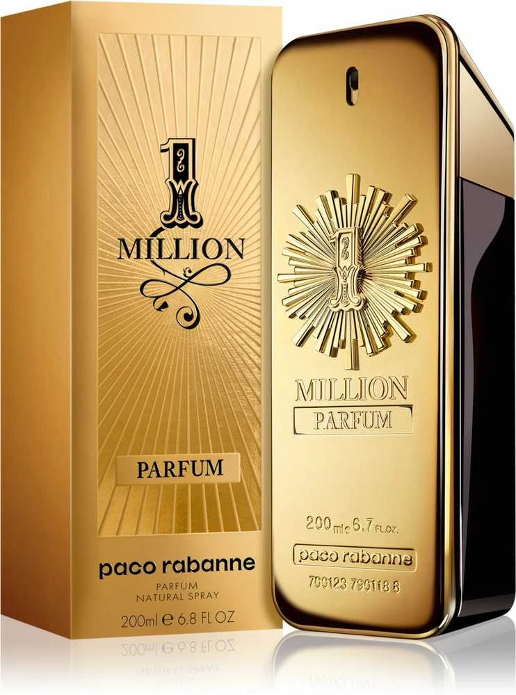 Paco Rabanne 1 Million Parfum kvepalai vyrams, 200 ml