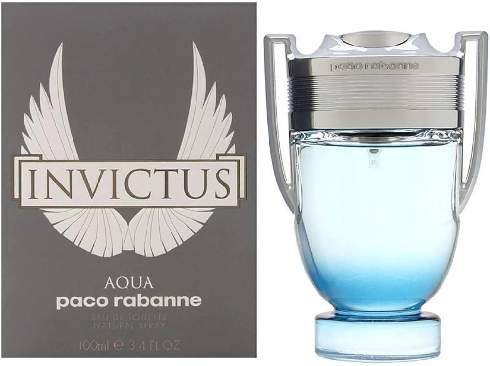 Paco Rabanne Invictus Aqua EDT tualetinis vanduo vyrams, 100 ml