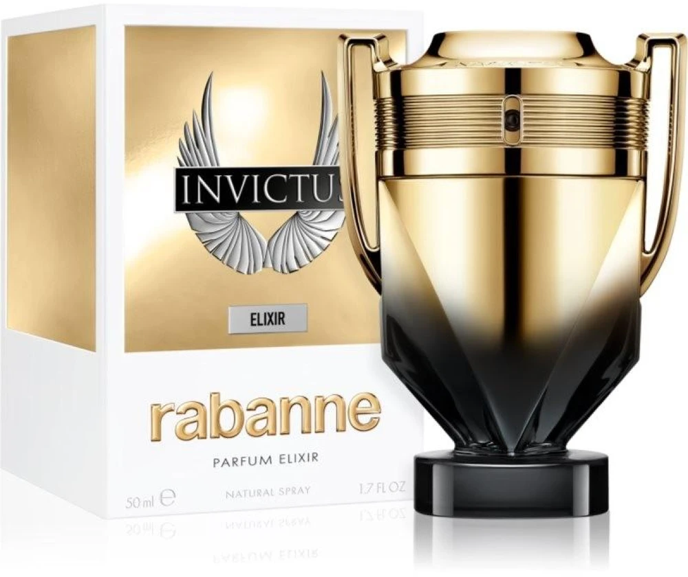 Paco Rabanne Invictus Eliksyras Parfum Eliksyras PP kvepalai vyrams, 50 ml