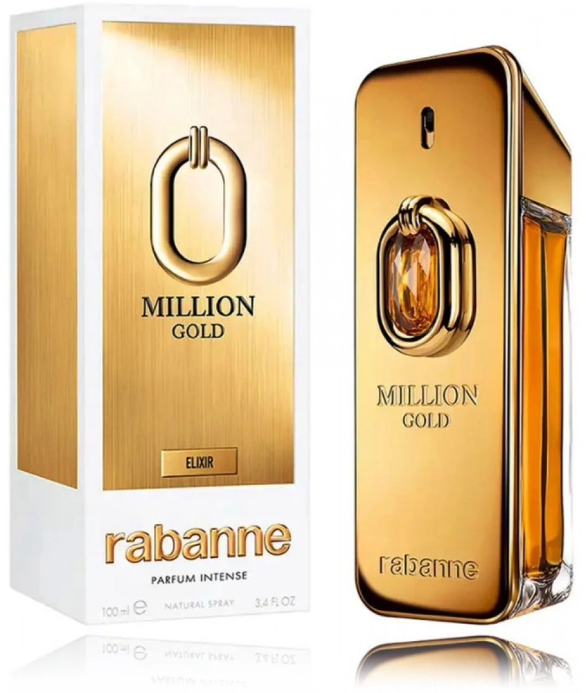 Paco Rabanne Million Gold Eliksyras Parfum Intense PP kvepalai vyrams, 100 ml