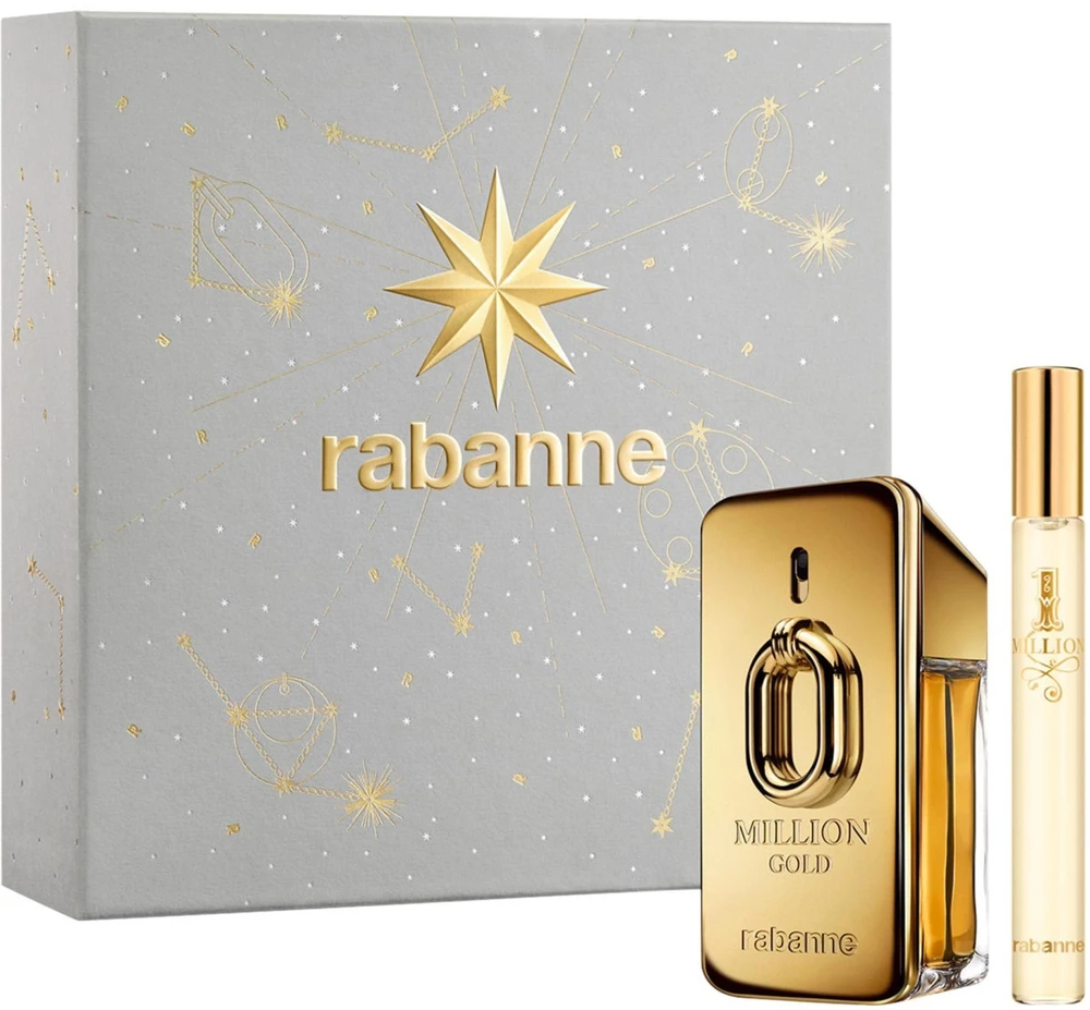 Paco Rabanne Million Gold Giftset rinkinys vyrams (EDP Intense, 50 ml + EDT, 10 ml)