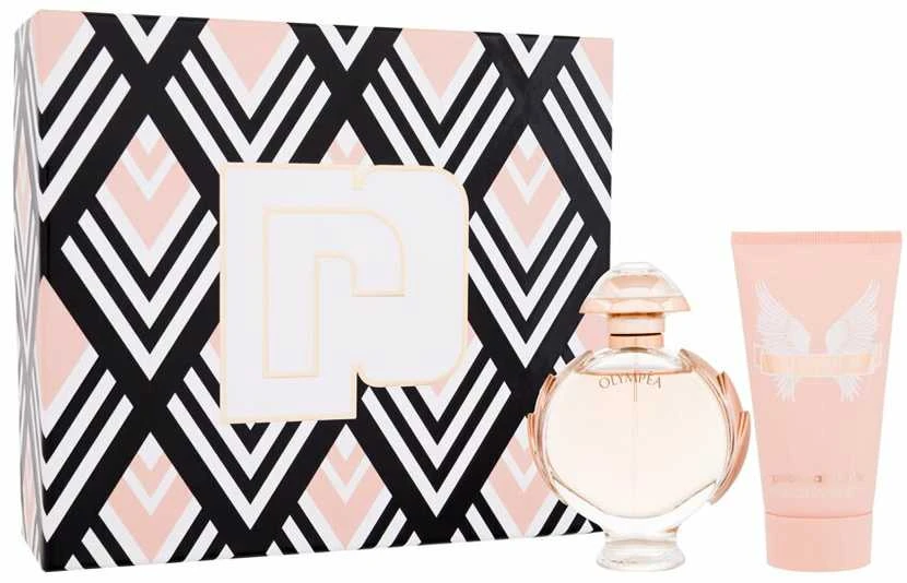 Paco Rabanne Olympéa rinkinys moterims (EDP, 50 ml + kūno losjonas, 75 ml)