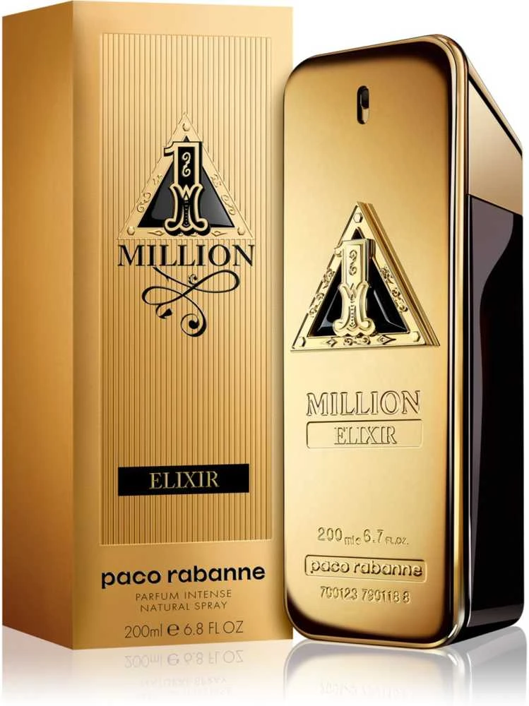 Kvepalai vyrams Paco Rabanne One Million Elixir Parfum Intense, 200 ml