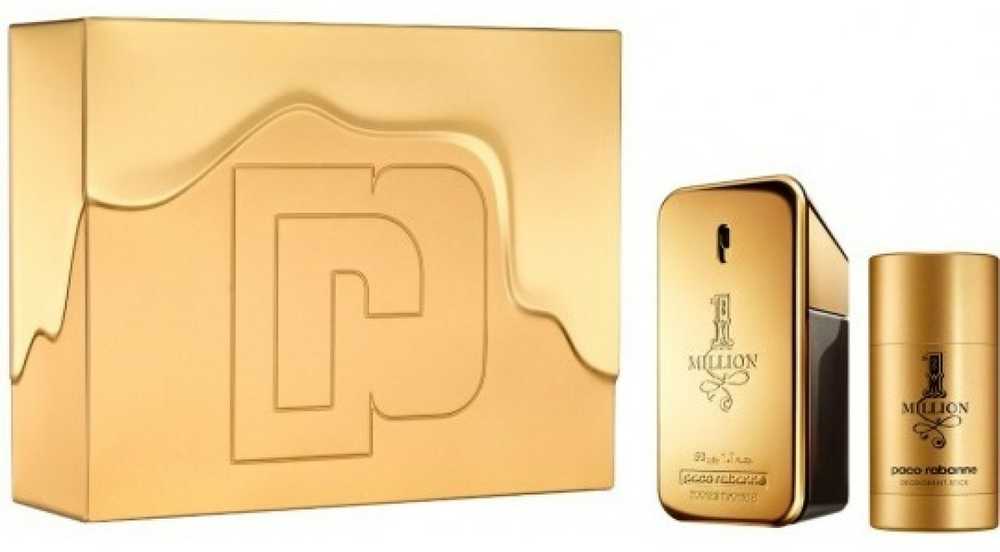 Paco Rabanne 1 milijonas - EDT 100 ml + kietasis dezodorantas 75 ml