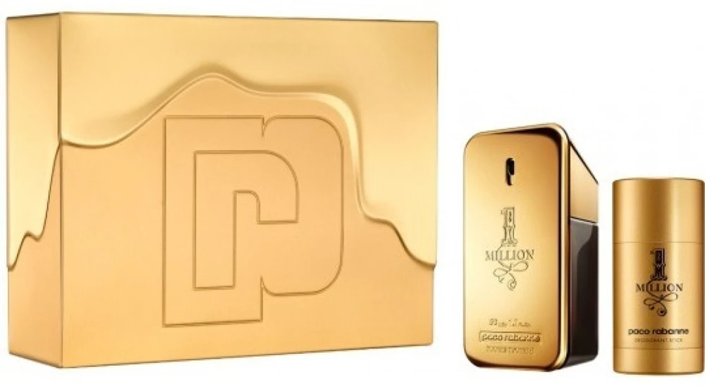 Paco Rabanne 1 milijonas - EDT 100 ml + kietasis dezodorantas 75 ml