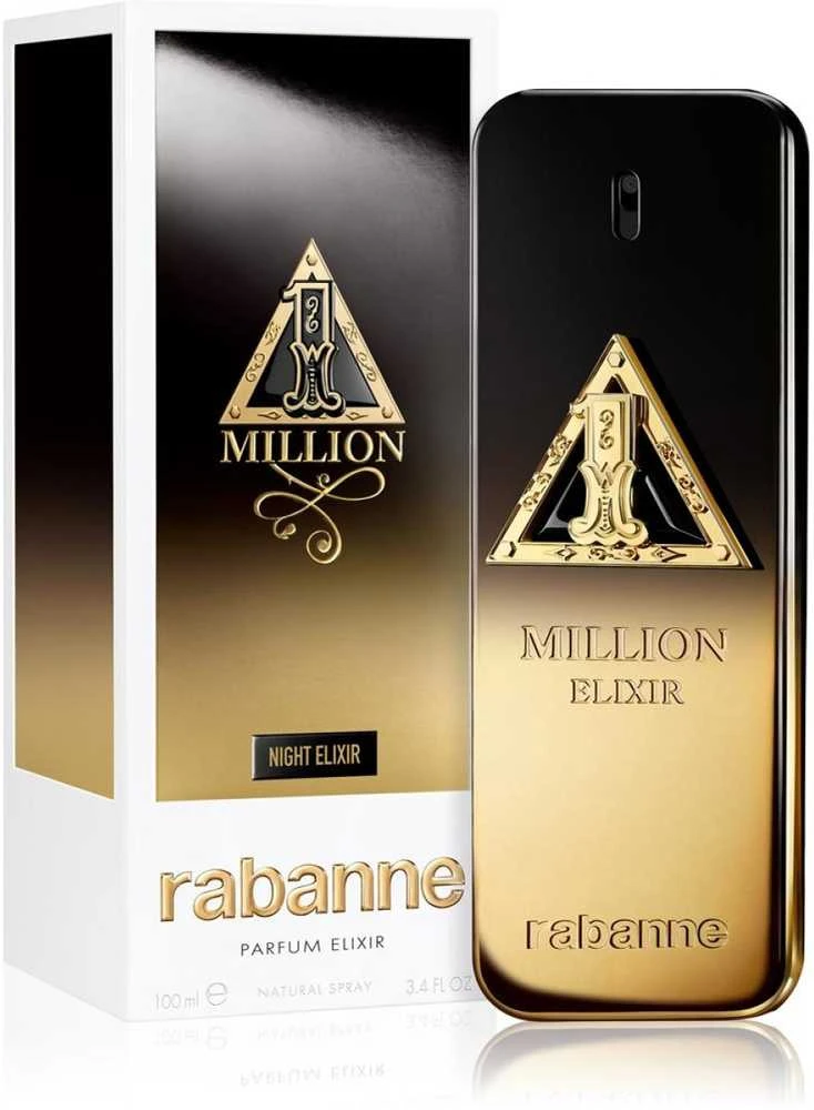 Paco Rabanne Rabanne 1 Million Night Eliksyras Parfum Eliksyras PP kvepalai vyrams, 100 ml