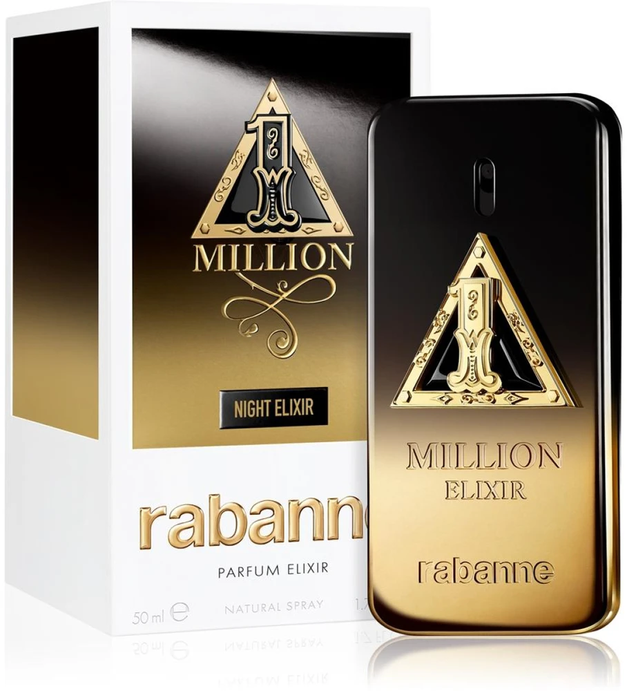 Paco Rabanne Rabanne 1 Million Night Eliksyras Parfum Eliksyras PP kvepalai vyrams, 50 ml