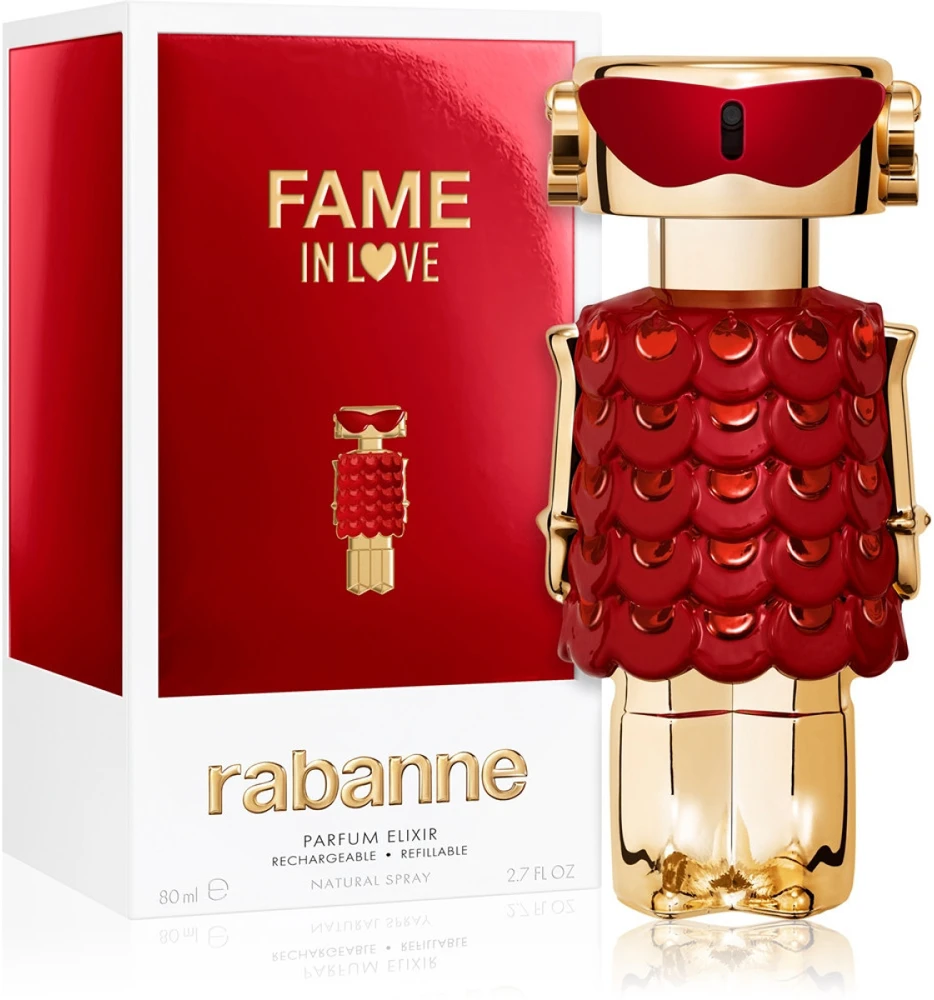Paco Rabanne Rabanne Fame In Love Parfum Eliksyras PP kvepalai moterims, 80 ml