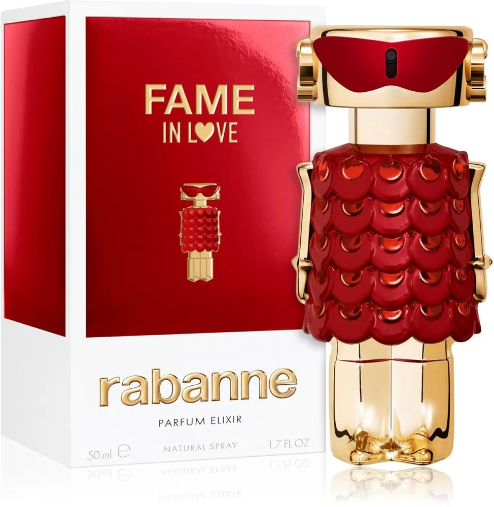 Paco Rabanne Rabanne Fame In Love Parfum Eliksyras PP kvepalai moterims, 50 ml