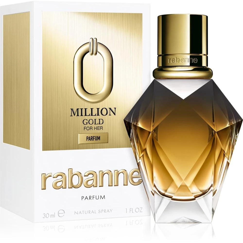 Paco Rabanne Rabanne Million Gold For Her Parfum Papildomas PP pildomi kvepalai moterims, 30 ml
