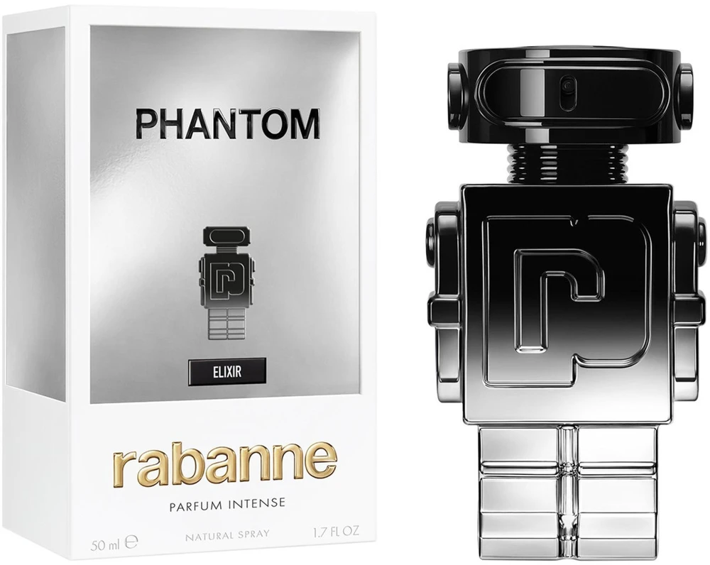 Paco Rabanne Rabanne Phantom Eliksyras PP kvepalai vyrams, 50 ml
