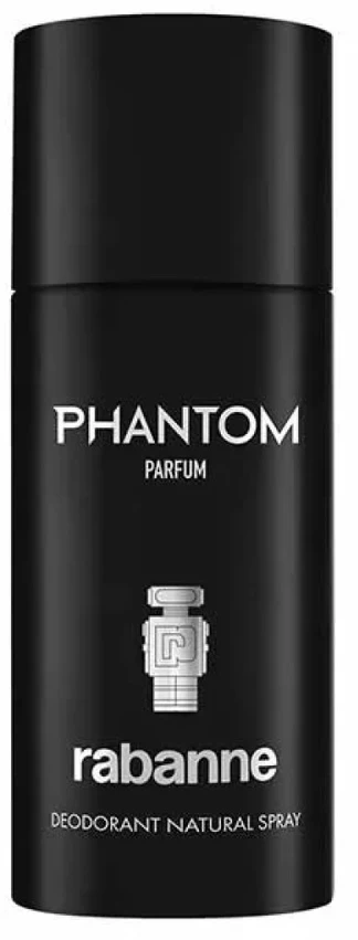 Paco Rabanne Rabanne Phantom Parfum Dezodorantas Purškiklis purškiamas dezodorantas vyrams, 150 ml