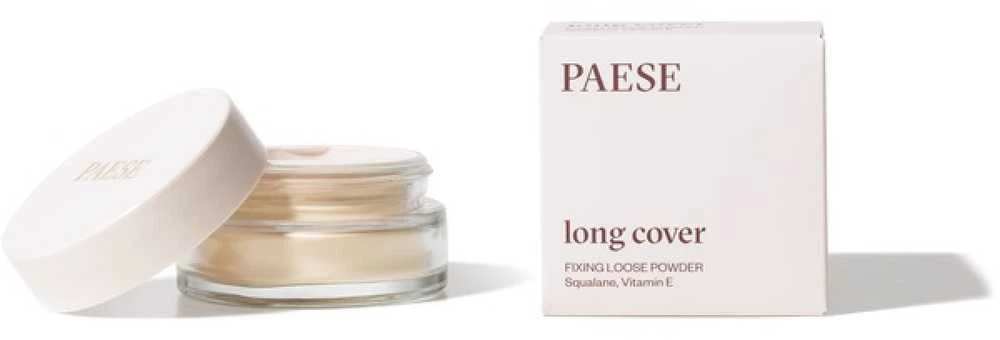 Paese Long Cover Fixing Loose Powder Light rusvai gelsvas, 6 g