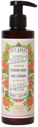 Panier Des Sens Geranium Rosat Hydrating Losjonas kūnui, 250 ml