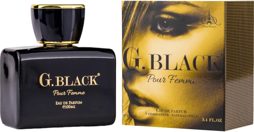 Paris Corner G. Juodas Pour Femme EDP parfumuotas vanduo moterims, 100 ml