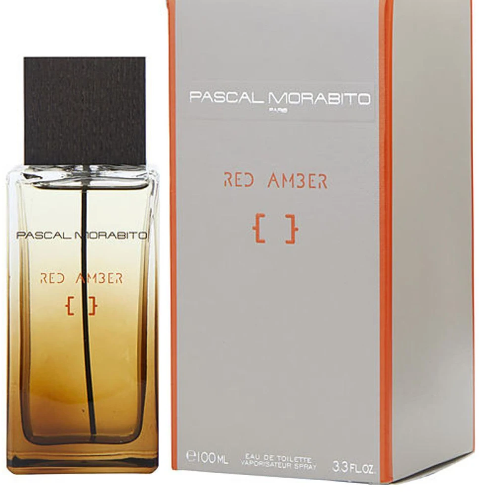 Pascal Morabito Raudona Amber EDT tualetinis vanduo vyrams, 100 ml