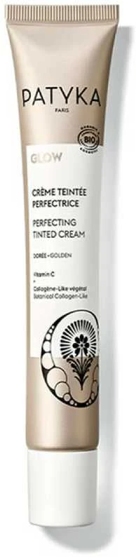 Patyka Glow Perfecting Kreminis with Golden Tint, 40 ml