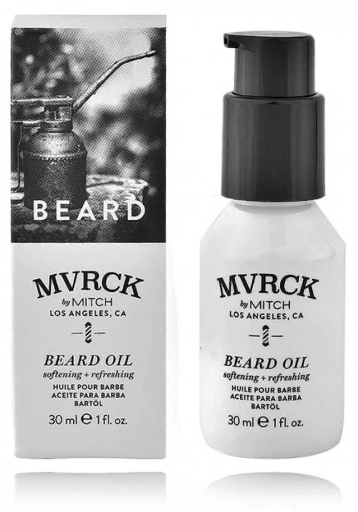 Paul Mitchell MVRCK by Mitch Beard Beard Oil minkštinantis ir atgaivinantis aliejus barzdai, 30 ml