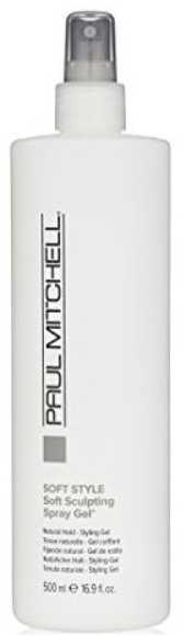 Paul Mitchell Soft Style Soft Sculpting plaukų formavimo gelis be parabenų, skirtas natūraliai fiksacijai, 500 ml